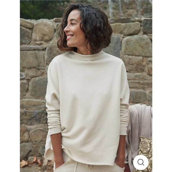 B51 Frank & Eileen Effie Capelet Womens XS Quiet Luxury Old Money Travel Lounge - Picture 1 of 7